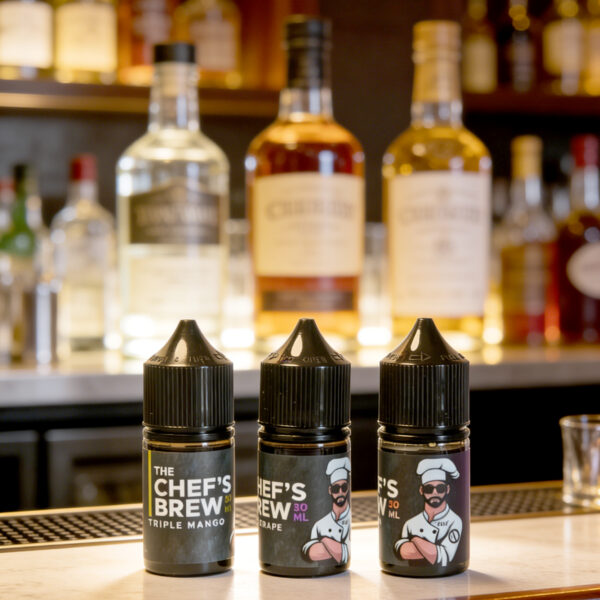 【台灣現貨】廚師佳釀 CHEF'S BREW 电子烟油 36mg/30ml 美國進口